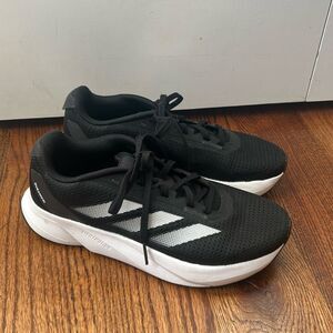 Adidas Duramo SL Womens Running Sneaker Shoes Black Size 7